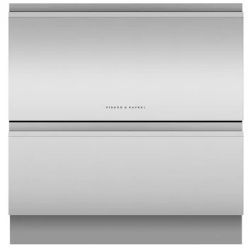 Fisher & Paykel DD60D4NX9 6 Programs Built-Under Double Dish Drawer Dishwasher